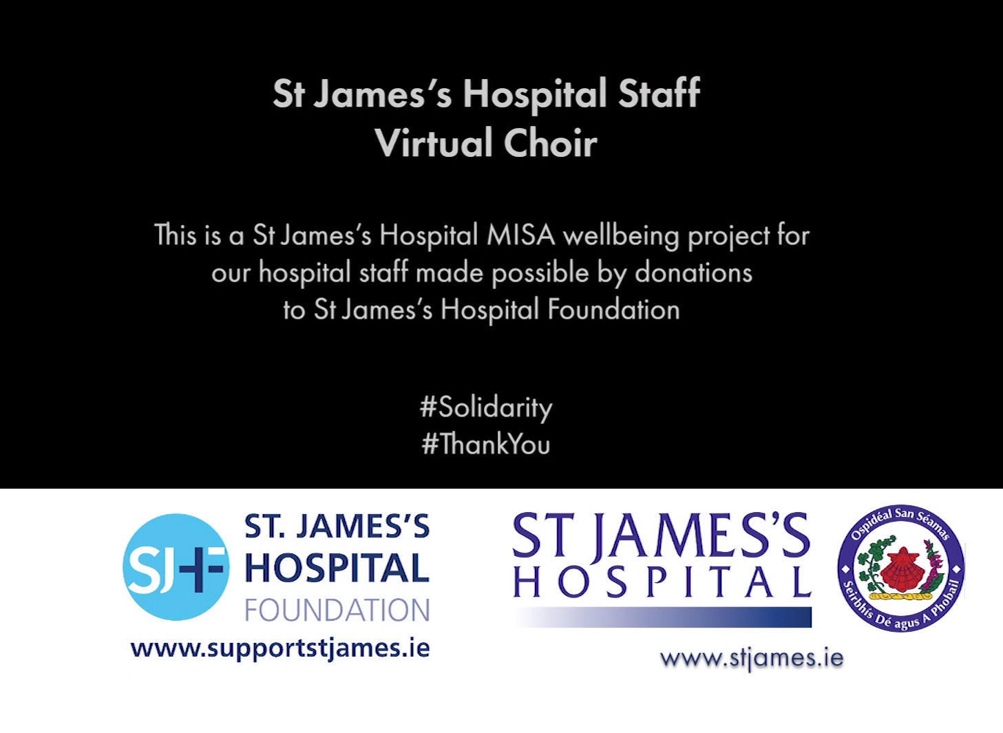 St James's Hospital Virtual Choir